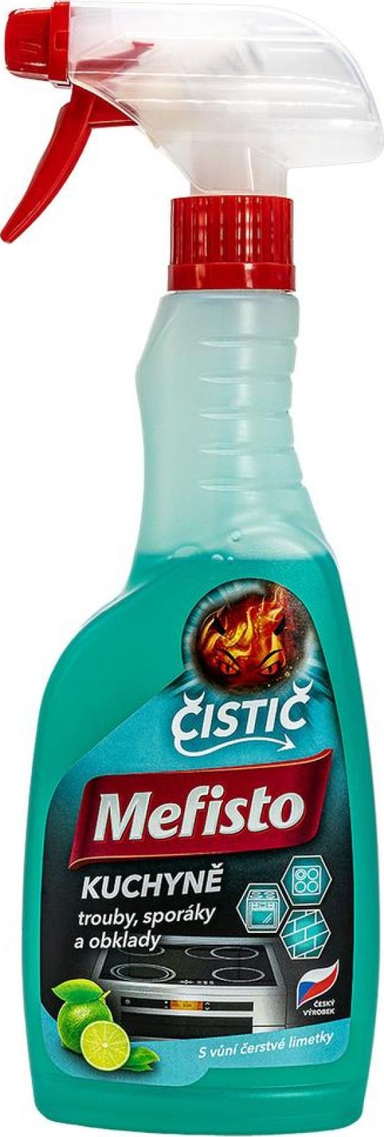 Mefisto čistič grilů, pekáčů a trub s rozprašovačem 500ml