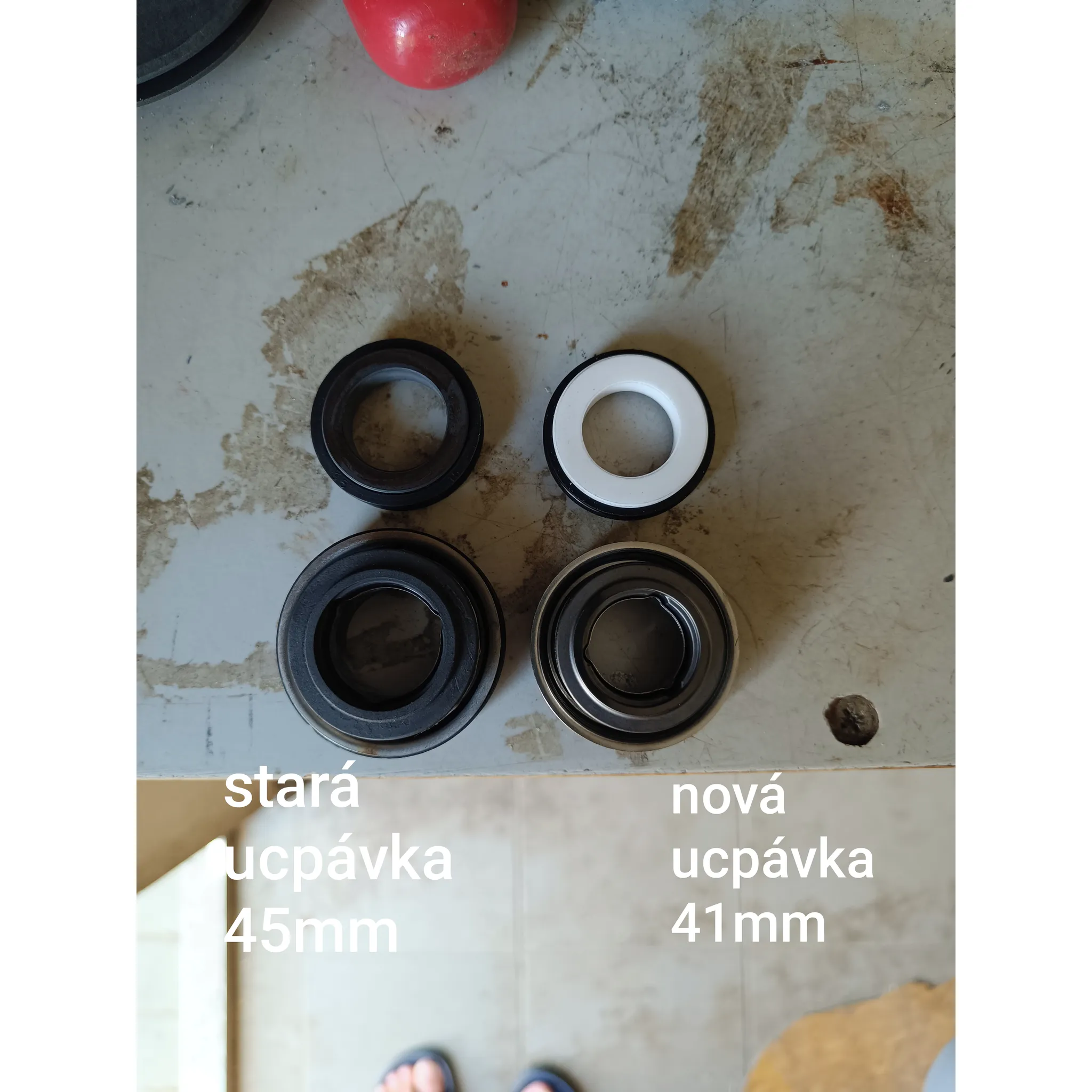 Fotografie 2 - Příslušenství k čerpadlu Marimex 10604278 mechanická ucpávka