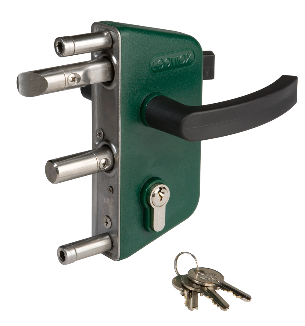 LOCINOX ® Zámkový set LAKZ P1 pro profil 40 x 40 mm, RAL 6005