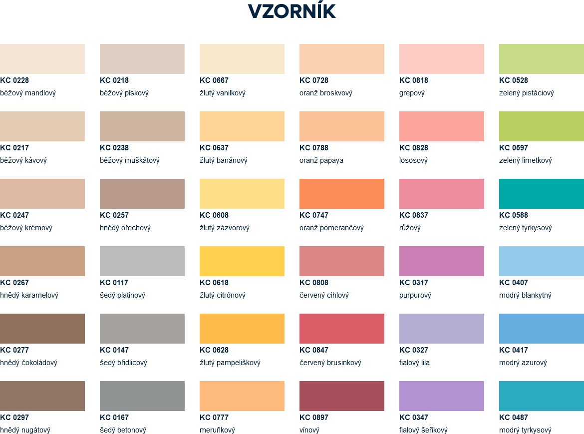 Het s.r.o. Klasik color 4kg HET Barva: béžová písková