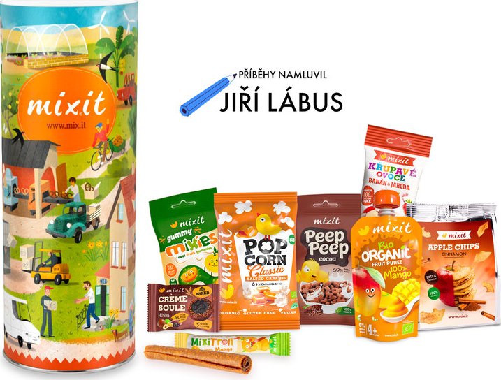 Mixit Tubus dobrot ke Kouzelnému čtení