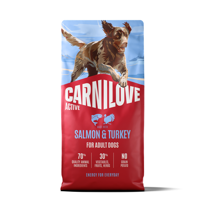 Carnilove Dog Active Salmon & Turkey Adult 12 kg