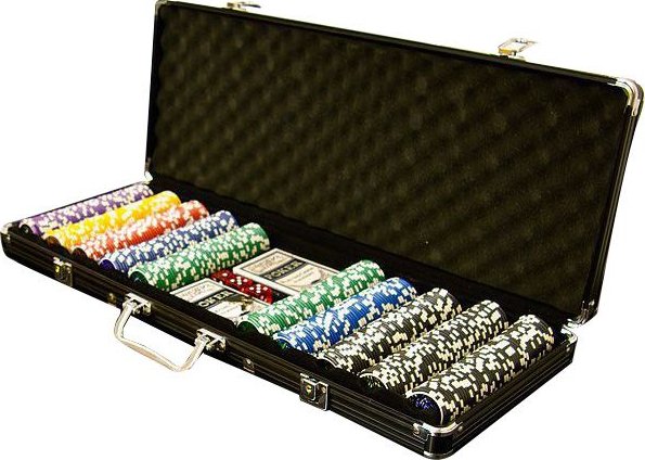 Poker set 500 ks OCEAN BLACK EDITION, 5-1000