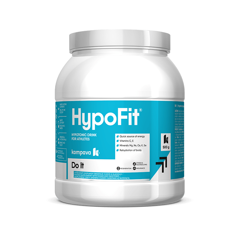 Kompava s.r.o. Hypotonický nápoj HypoFit Příchuť: Citrón/limetka