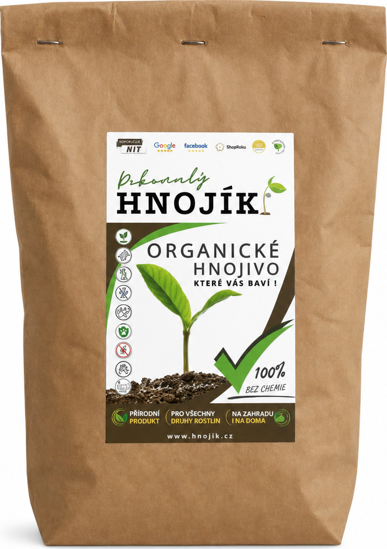 HNOJÍK 7 kg / cca 20 l přírodní organické hnojivo