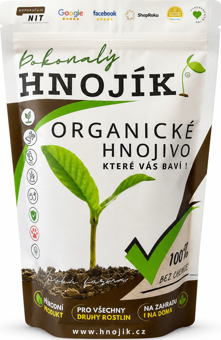 HNOJÍK 2,8 kg / cca 8 l přírodní organické hnojivo