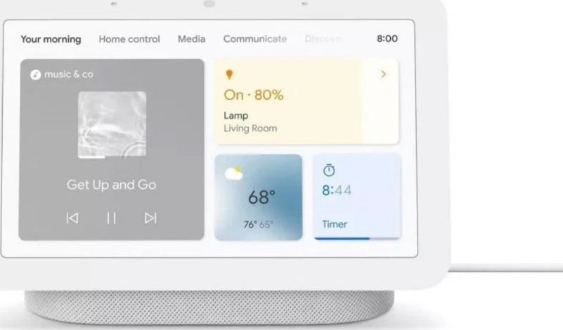 Hlasový asistent Google Nest Hub (2nd gen) Charcoal