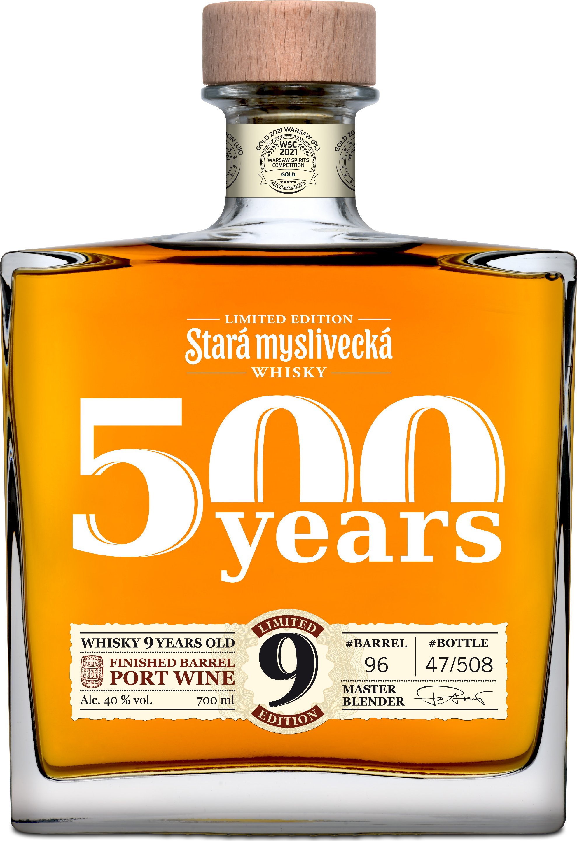 Stará Myslivecká Single Barrel Port Wine 9y 0,7l 40% (holá láhev)