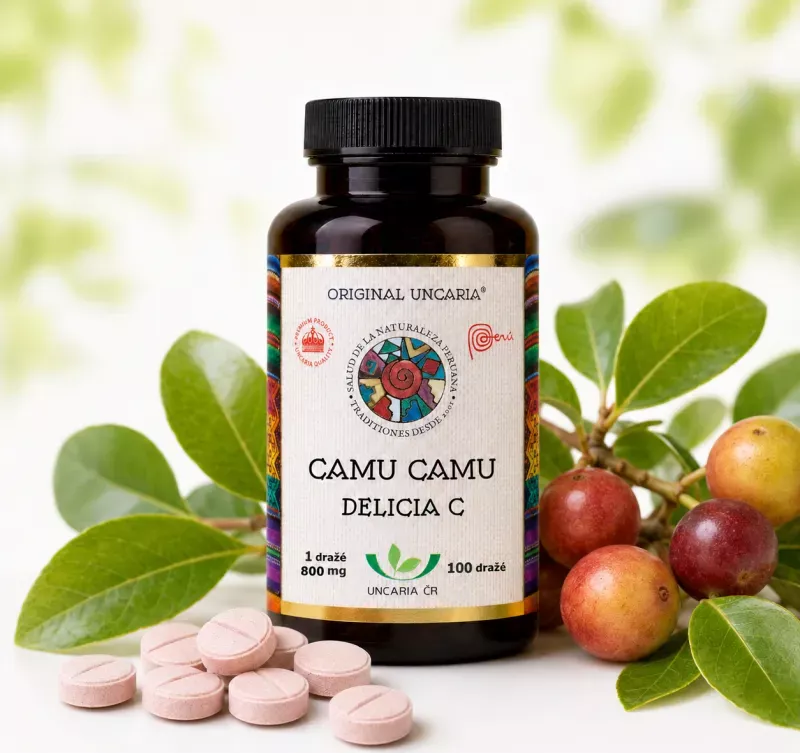 Uncaria ČR | Camu Camu Delicia C - dražé 100ks