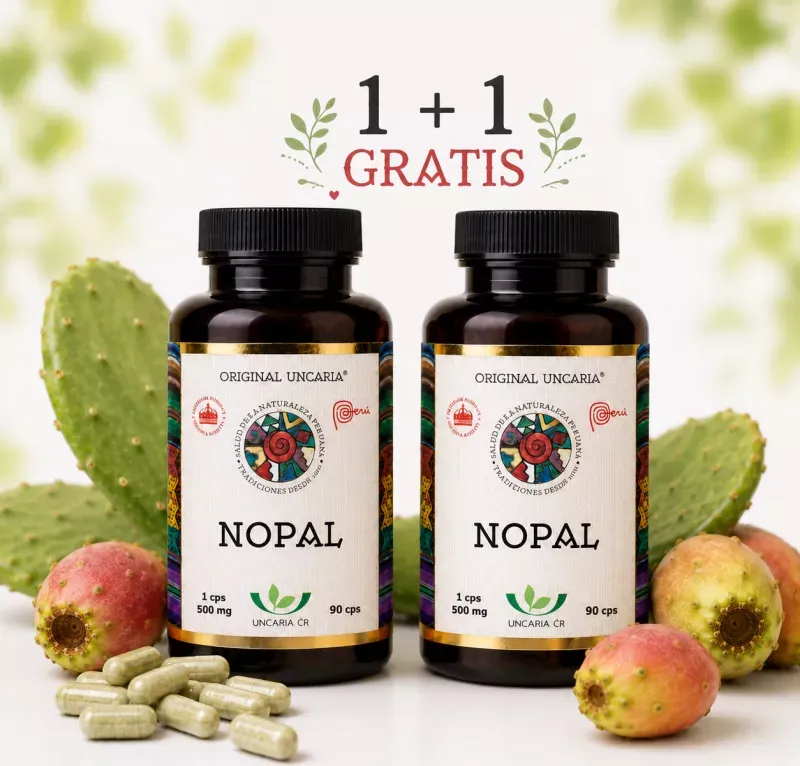 Uncaria ČR | Nopal v kapslích 1+1 zdarma