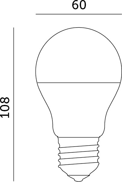 LED žárovka s pohybovým senzorem GS 9 W, E27, 4000 K, LX Kobi Premium