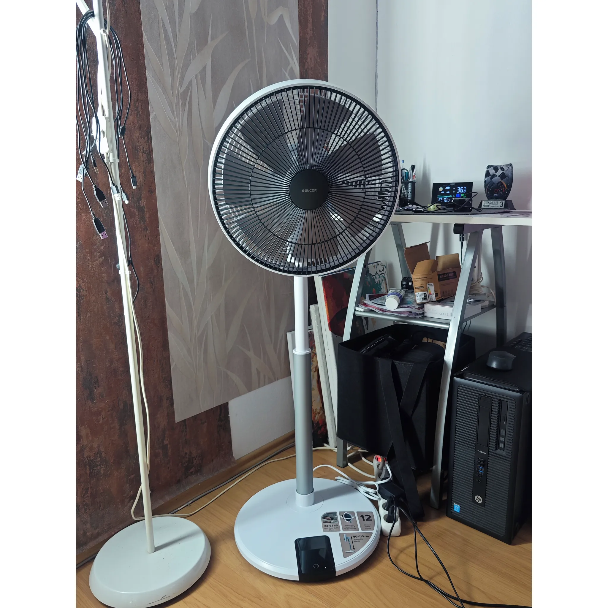 Fotografie 9 - Domácí ventilátor Sencor SFN 4091WH
