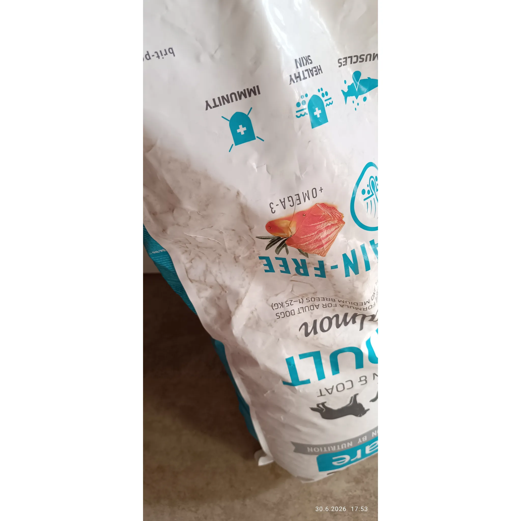 Fotografie 7 - Krmivo pro psa Brit Care Dog Adult Grain Free Salmon 12 kg