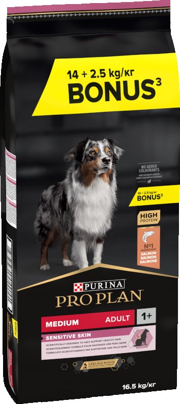 PRO PLAN Adult Medium Sensitive Skin 14 kg