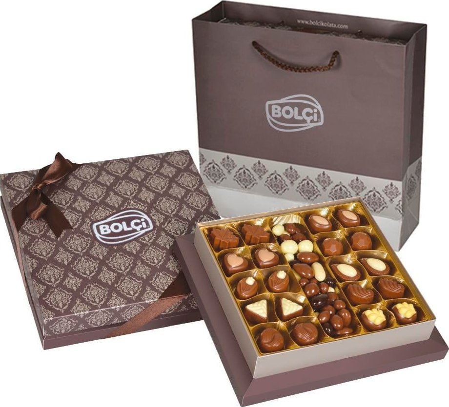 Bolci Prestige Box - mix pralinek s dárkovou taškou 350 g