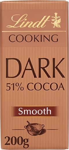 Lindt Čokoláda na vaření 51% 200g
