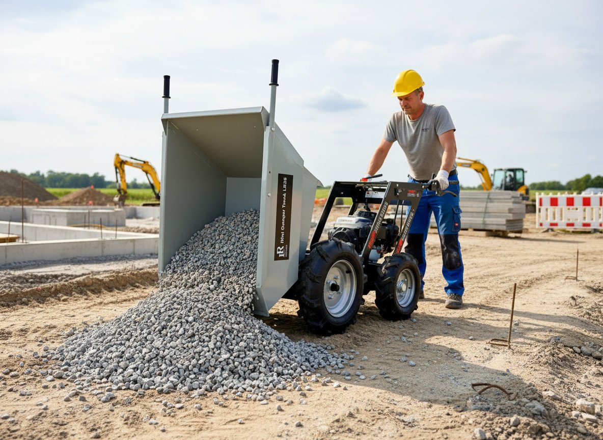 Motorové kolečko LR Garden LR25 mini dumper 5,5hp