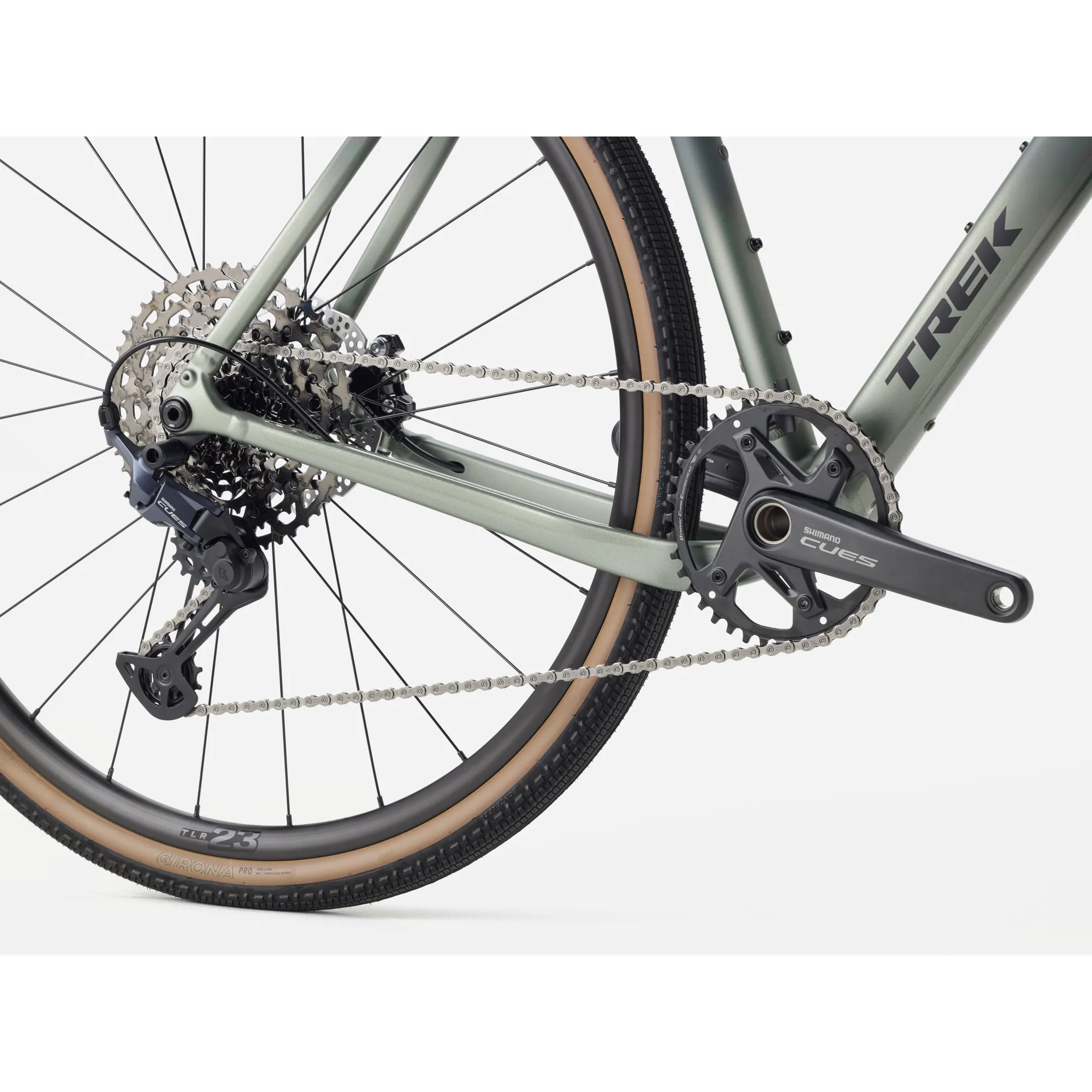 Fotografie 5 - Gravel kolo Trek Checkpoint ALR 4 Gen 3 Matte Keswick Green to Lichen Fade 2027 M/L