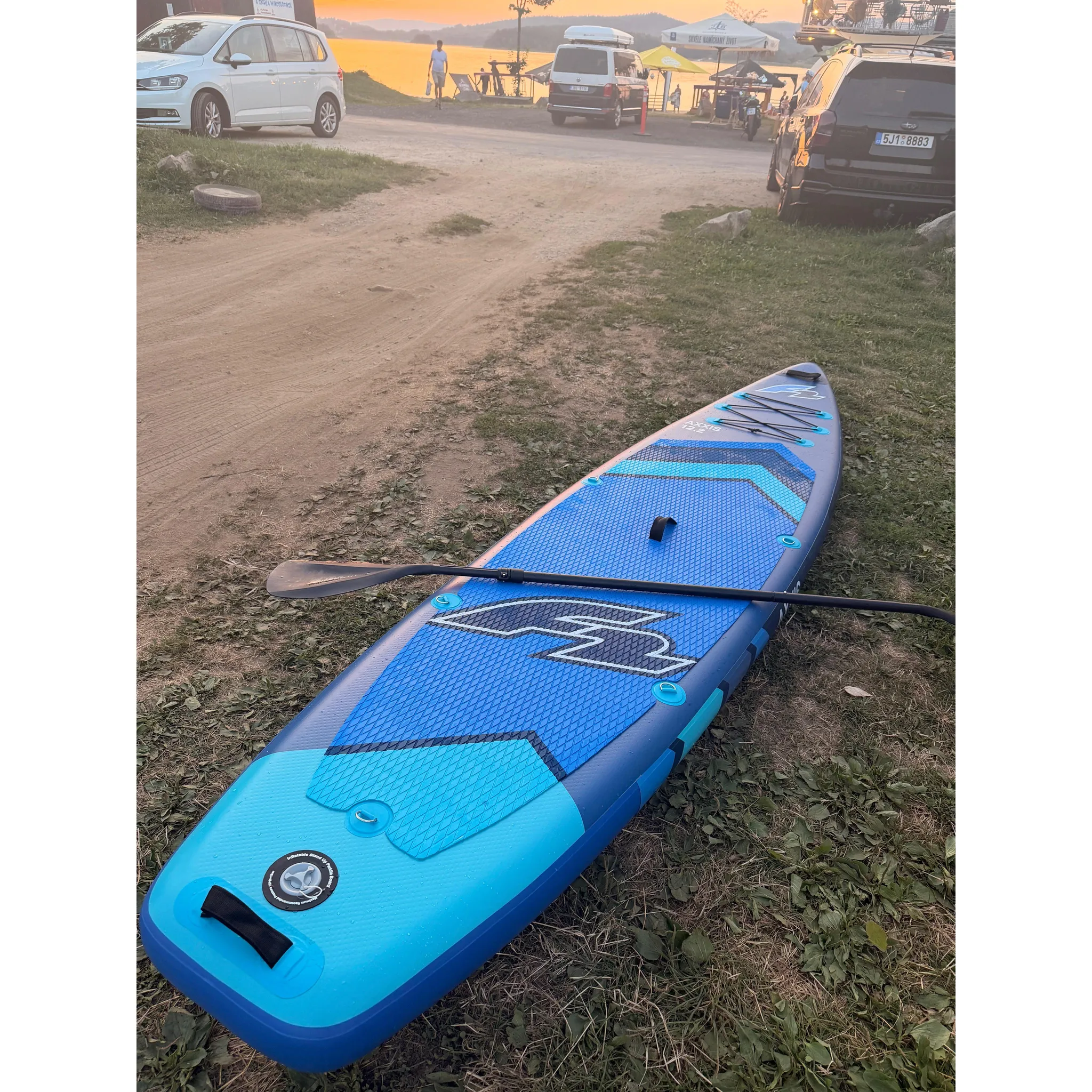Fotografie 8 - Paddleboard F2 Axxis Special Combo 12'2'' tmavě modrý