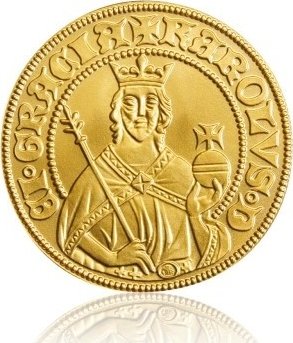 1998 - Zlatý dukát Karel IV.