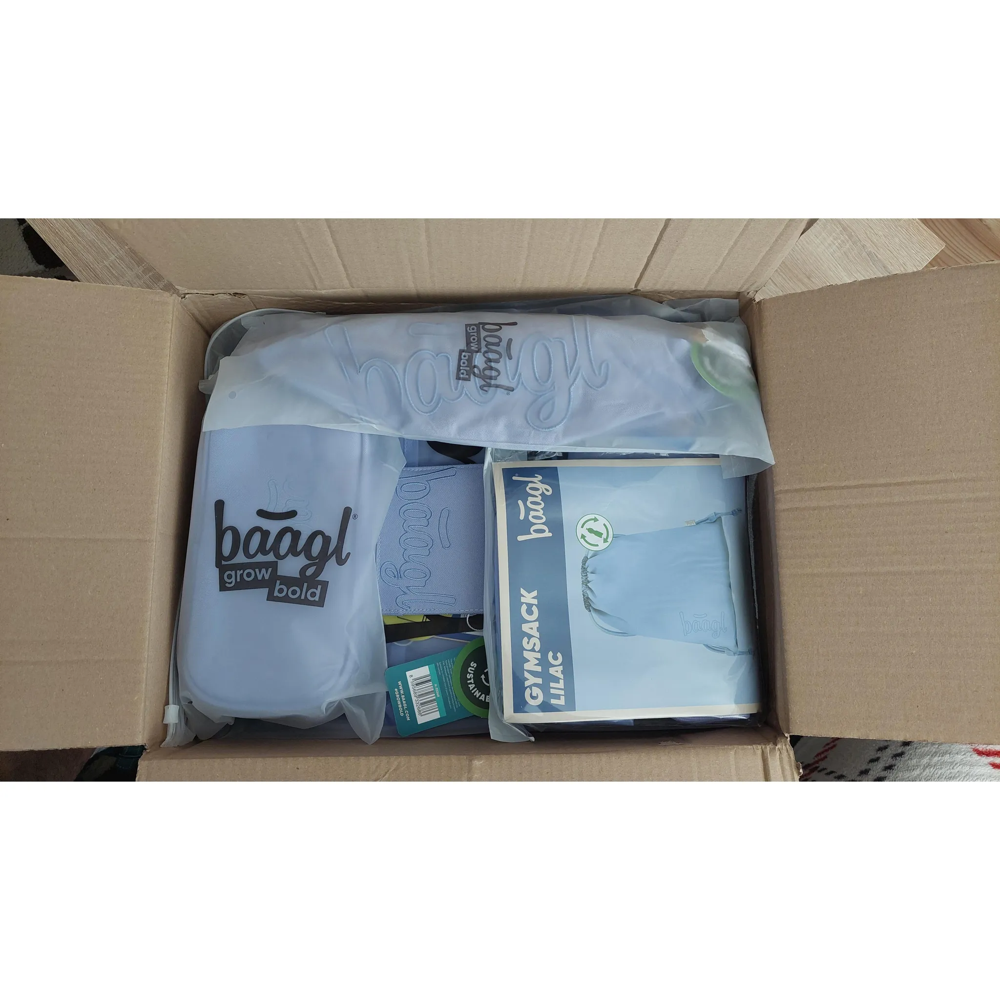 Fotografie 2 - Set školních potřeb BAAGL Skate 5dílný set s ledvinkou a obalem na notebook Forest III
