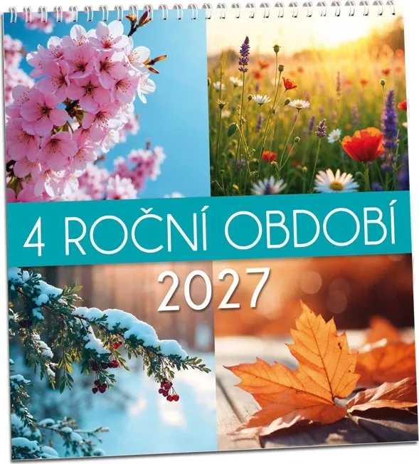 Kalendář nástěnný 4 roční období 2027 (KN344)