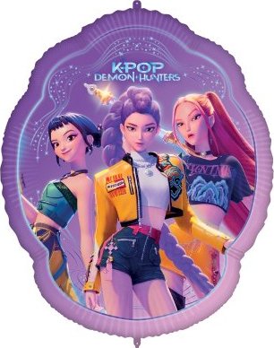 K-Pop: Lovkyně démonů 100x73cm fóliový balónek