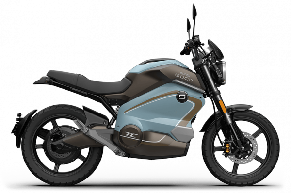 Super Soco TC Wanderer Modrá