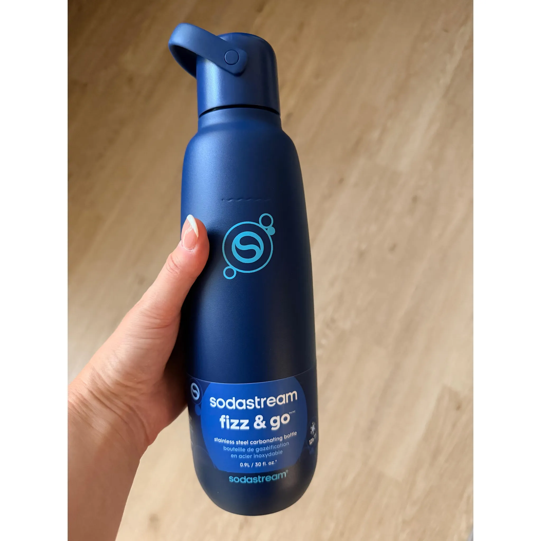 Fotografie 15 - Příslušenství pro výrobník sody SodaStream Fizz & Go Cool termo lahev 900 ml Storm