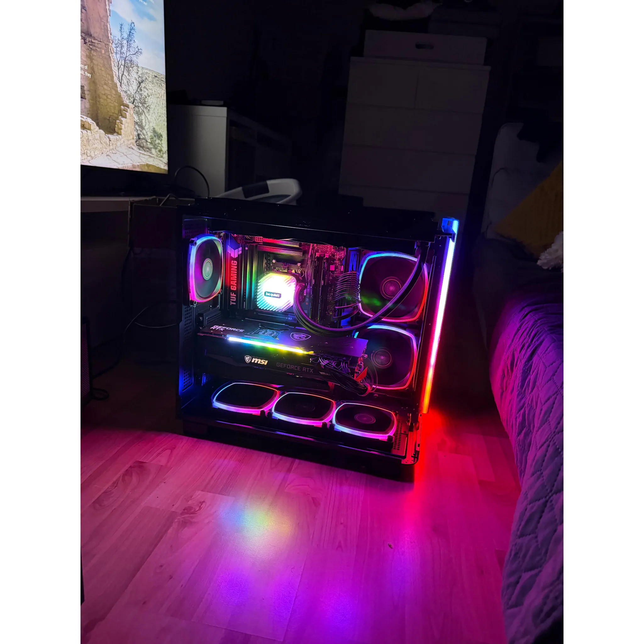 Fotografie 14 - PC skříň MONTECH KING 95 PRO černá (KING95PROB)