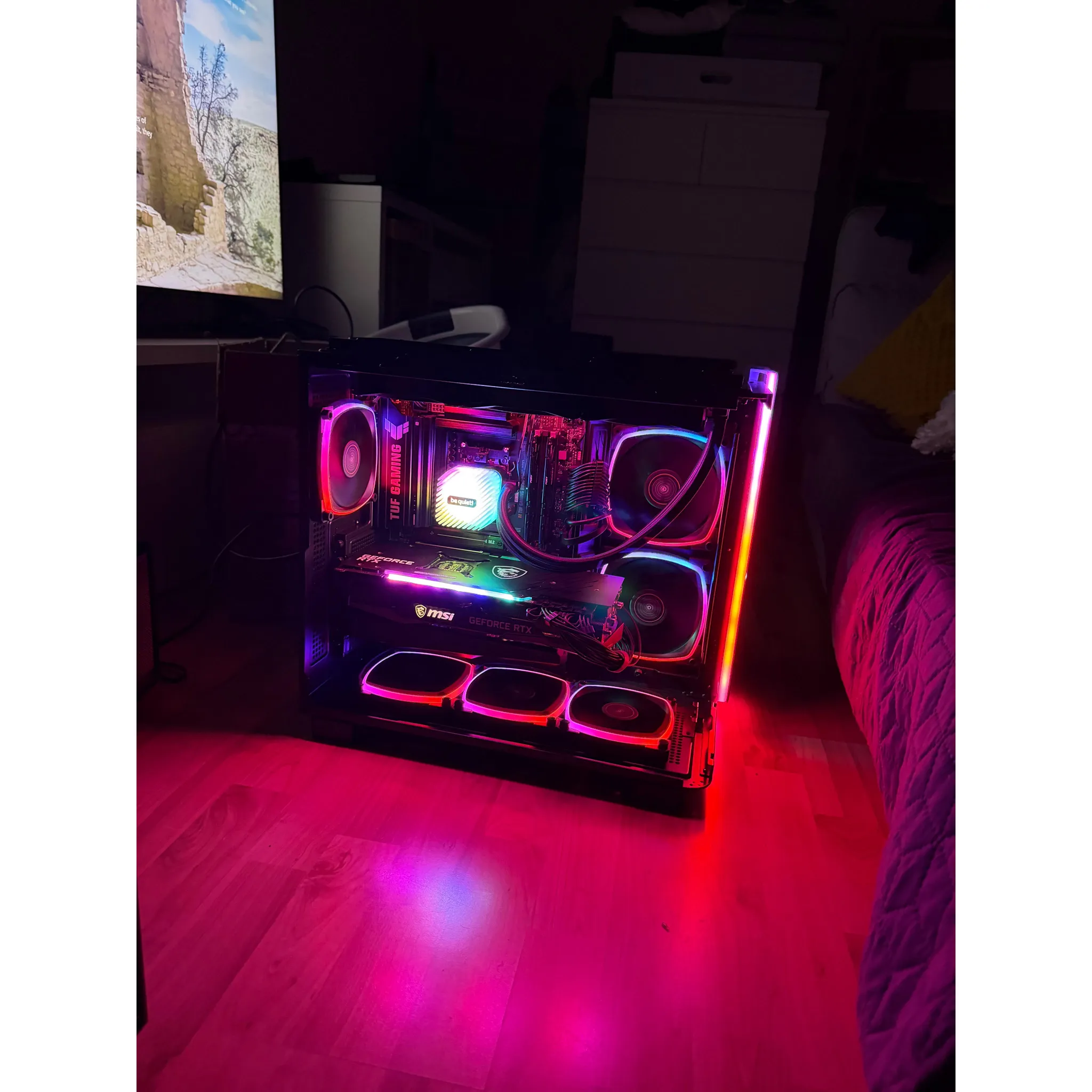 Fotografie 13 - PC skříň MONTECH KING 95 PRO černá (KING95PROB)