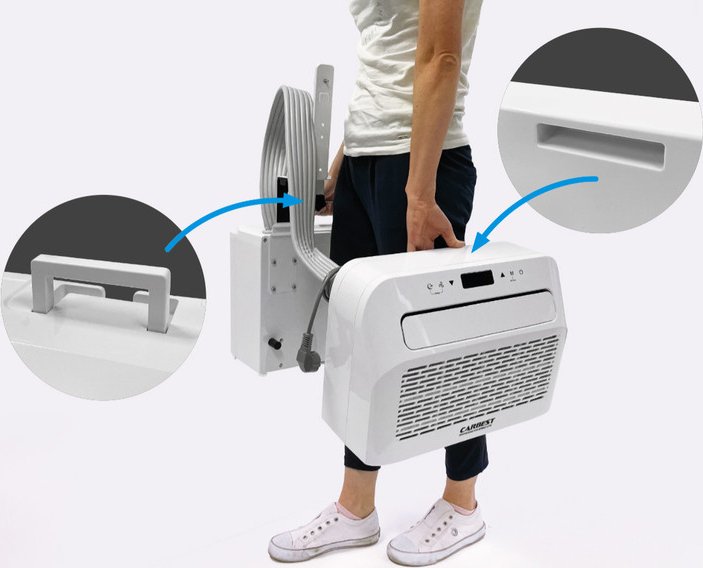 Mobilní dělená klimatizace do karavanu, 5000 BTU/h (1465 W)