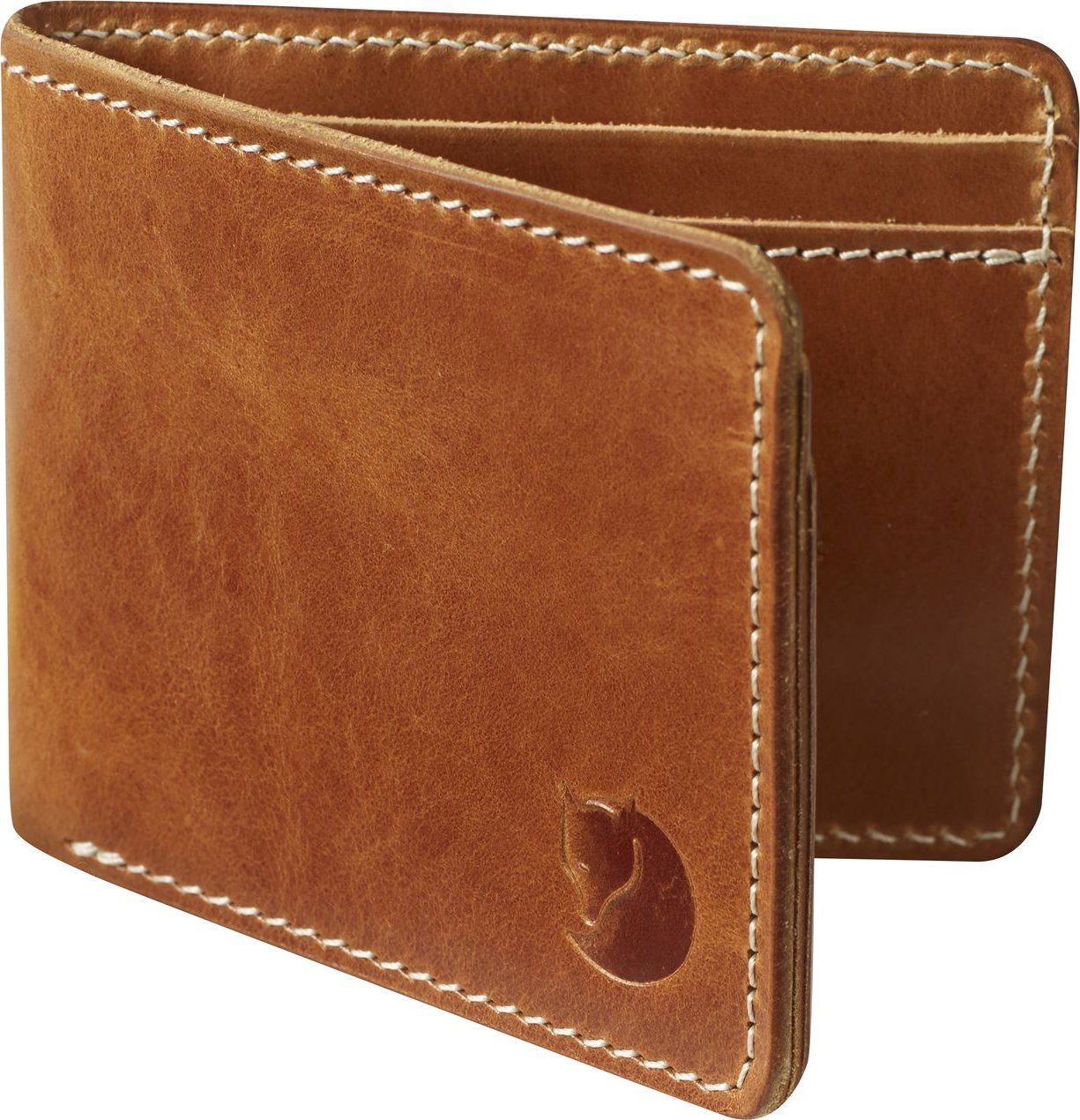 Fjällräven Övik Wallet Leather Cognac