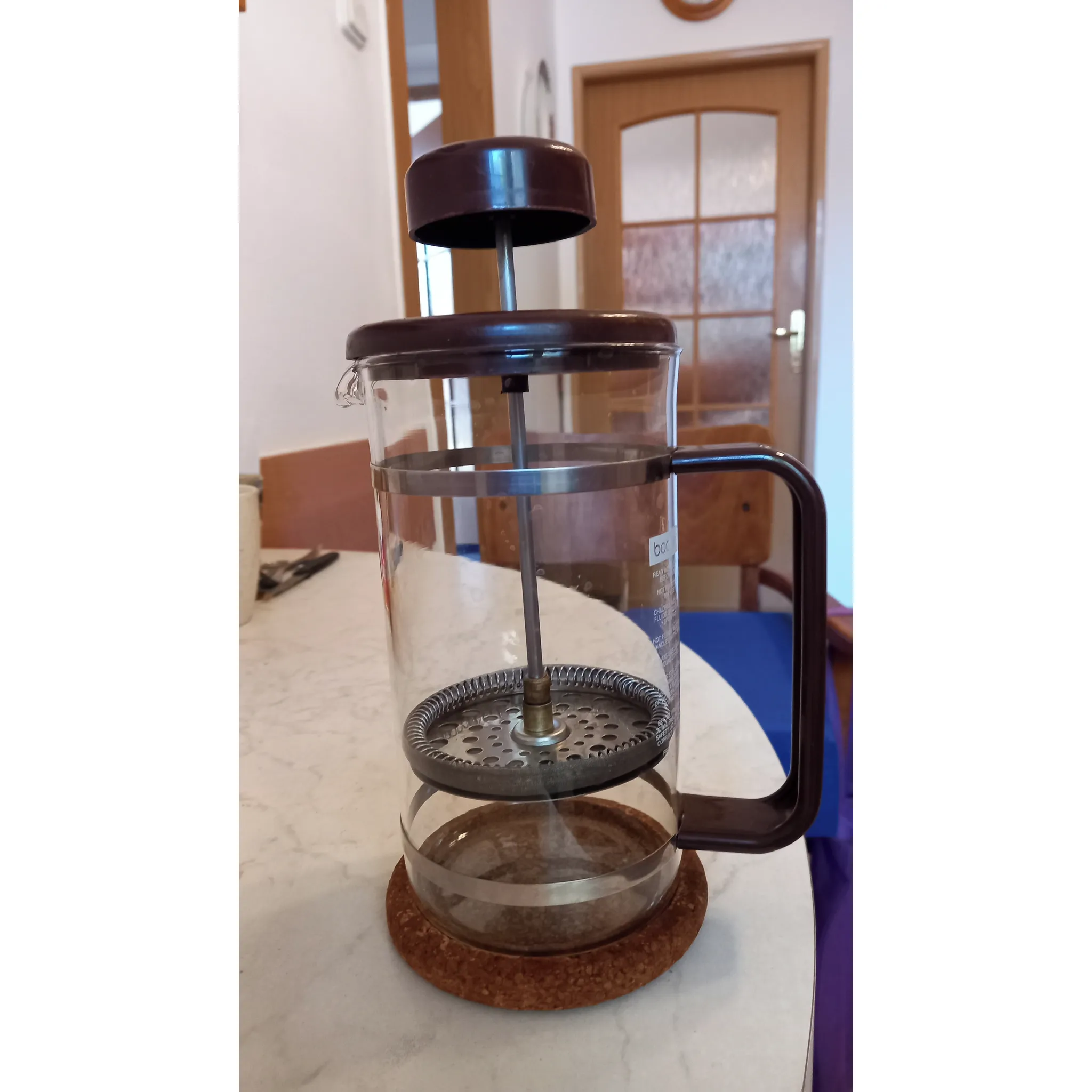 Fotografie 2 - French press Bodum Náhradní skleněná nádobka k french pressu 1 l