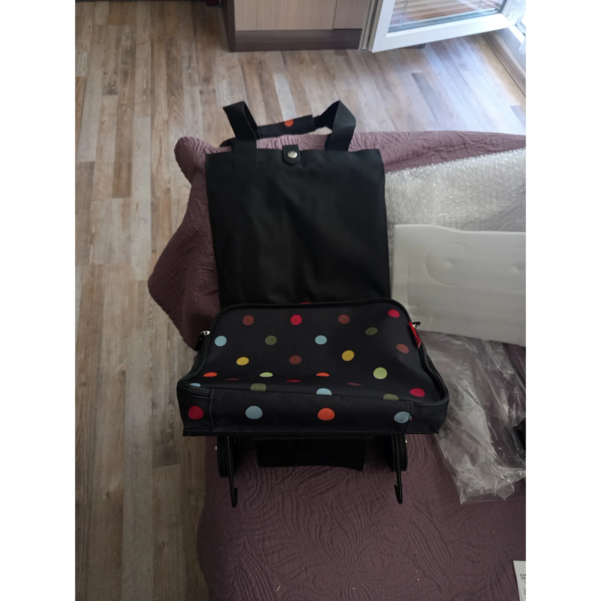 Fotografie 5 - Nákupní taška Reisenthel Foldabletrolley Twist Navy