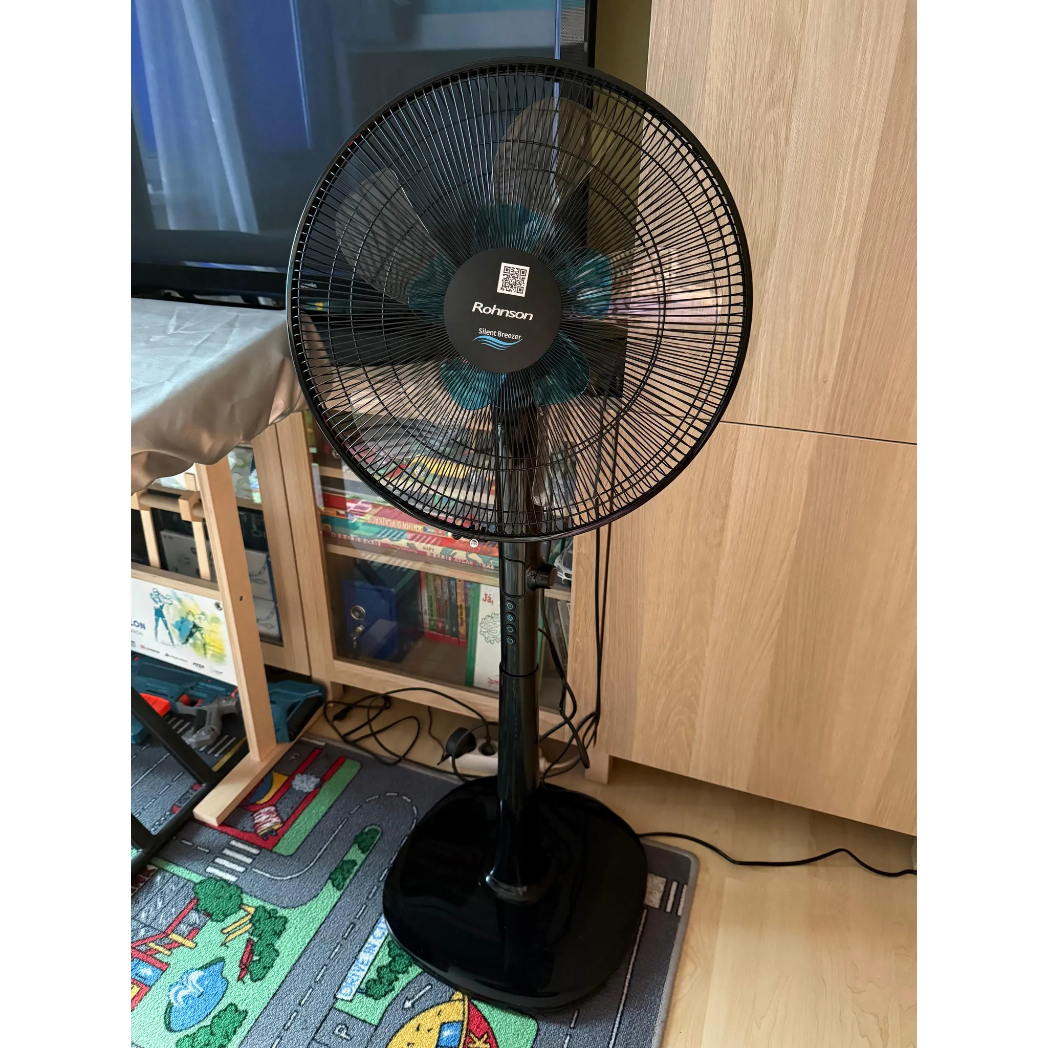 Fotografie 6 - Domácí ventilátor Rohnson R-8600 černý