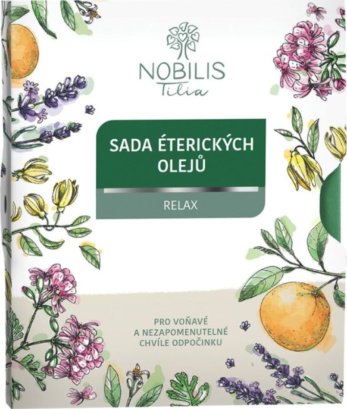 Nobilis Tilia Sada éterických olejů Relax