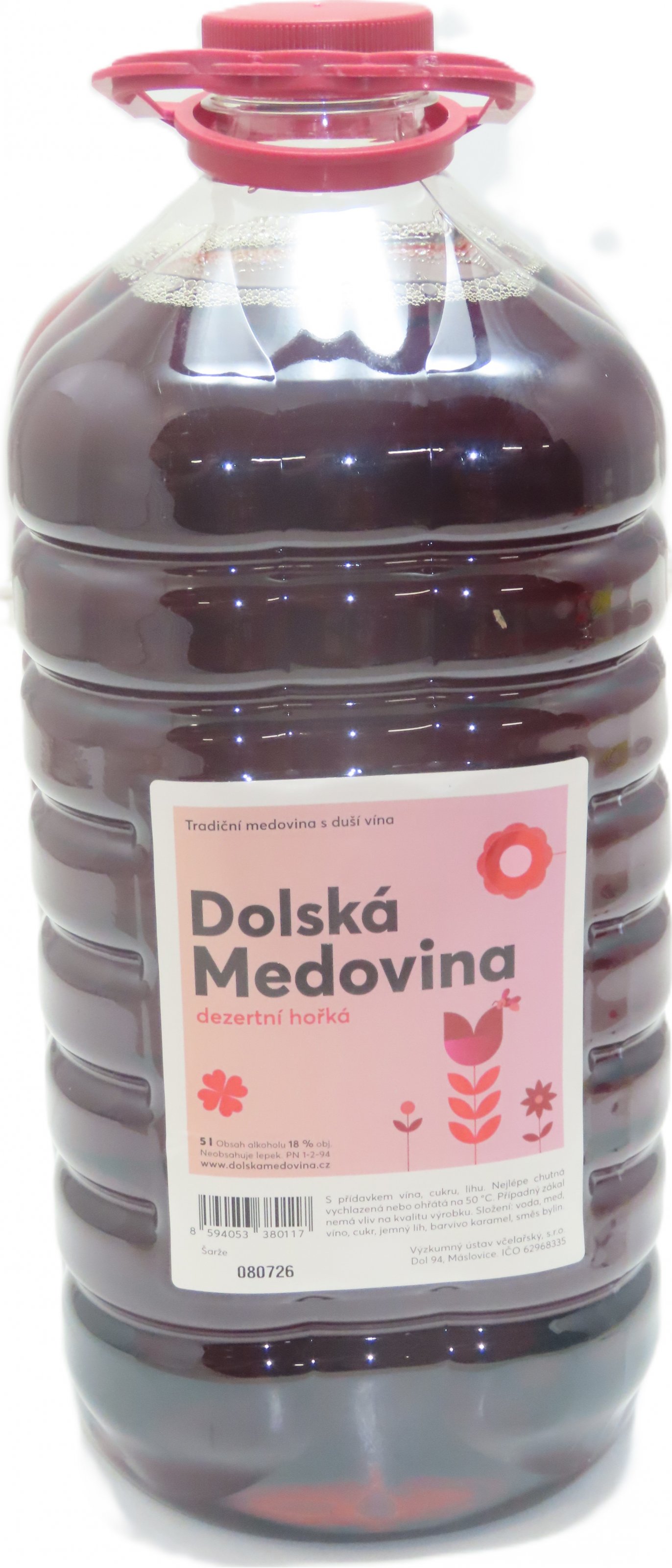 Medovina Dolská hořká 5l