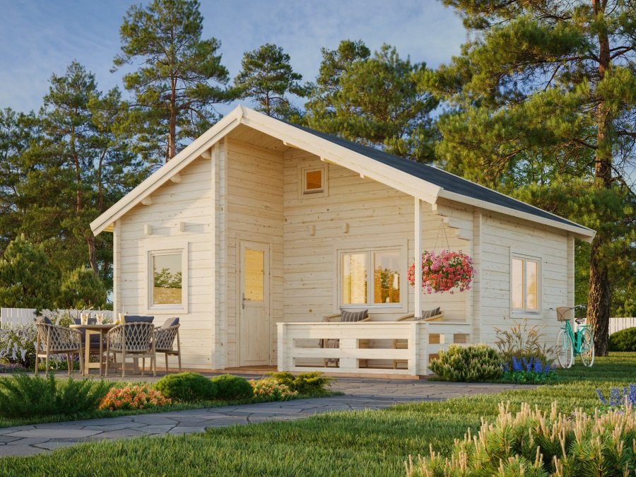 ZAHRADNÍ DOMEK Emily 40,1 + 5,2 m2