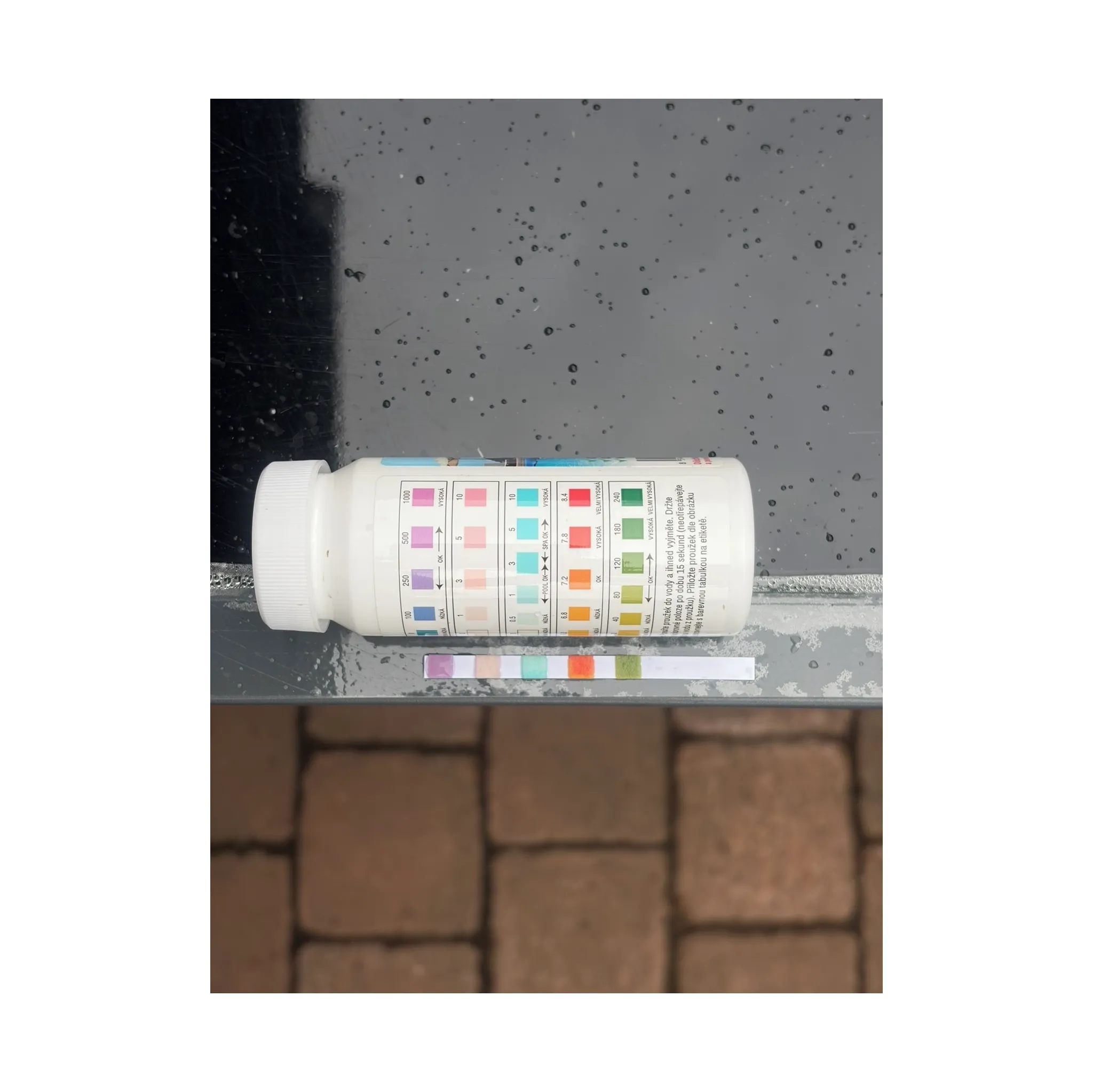 Fotografie 3 - Bazénový tester Sparkly POOL TP501 5v1 50 ks