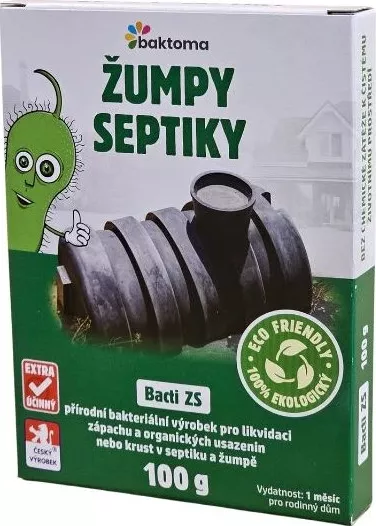 Žumpy a septiky Baktoma Bacti ZS 100g