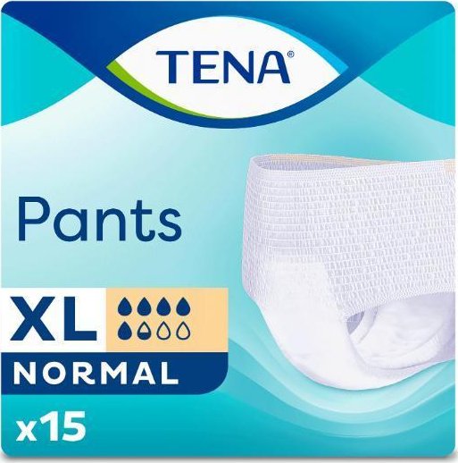 TENA Pants Normal XL – absorpční inkontinenční kalhotky 15 ks