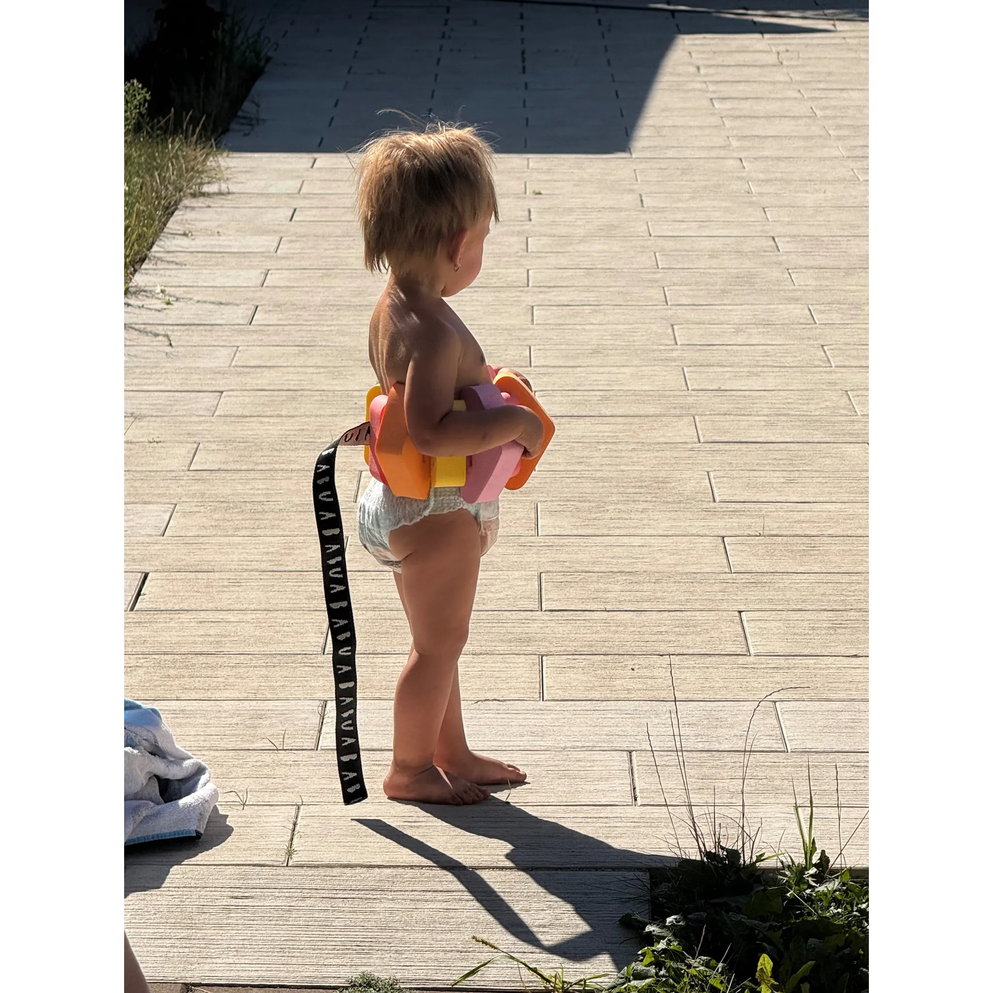 Fotografie 3 - Plavecký pás Ababu Plavací pás 0-6 let 100 cm duhový B