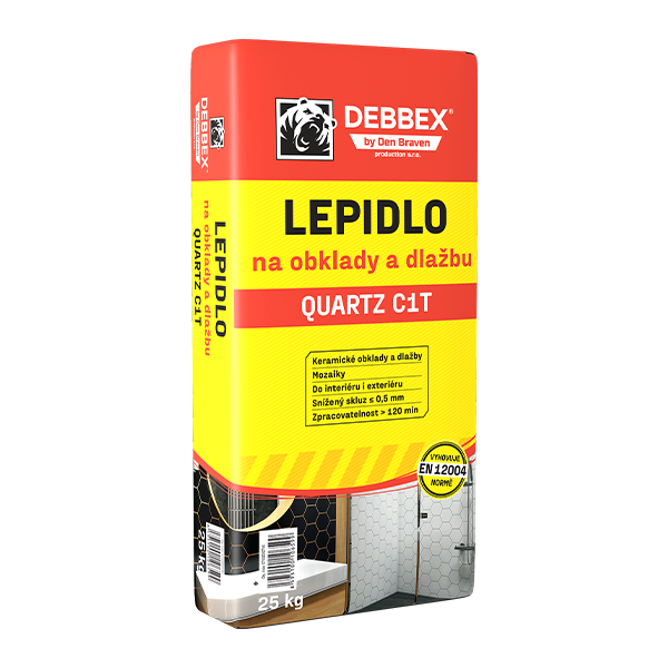 DenBraven Lepidlo QUARTZ C1T na obklady a dlažbu - 25 kg