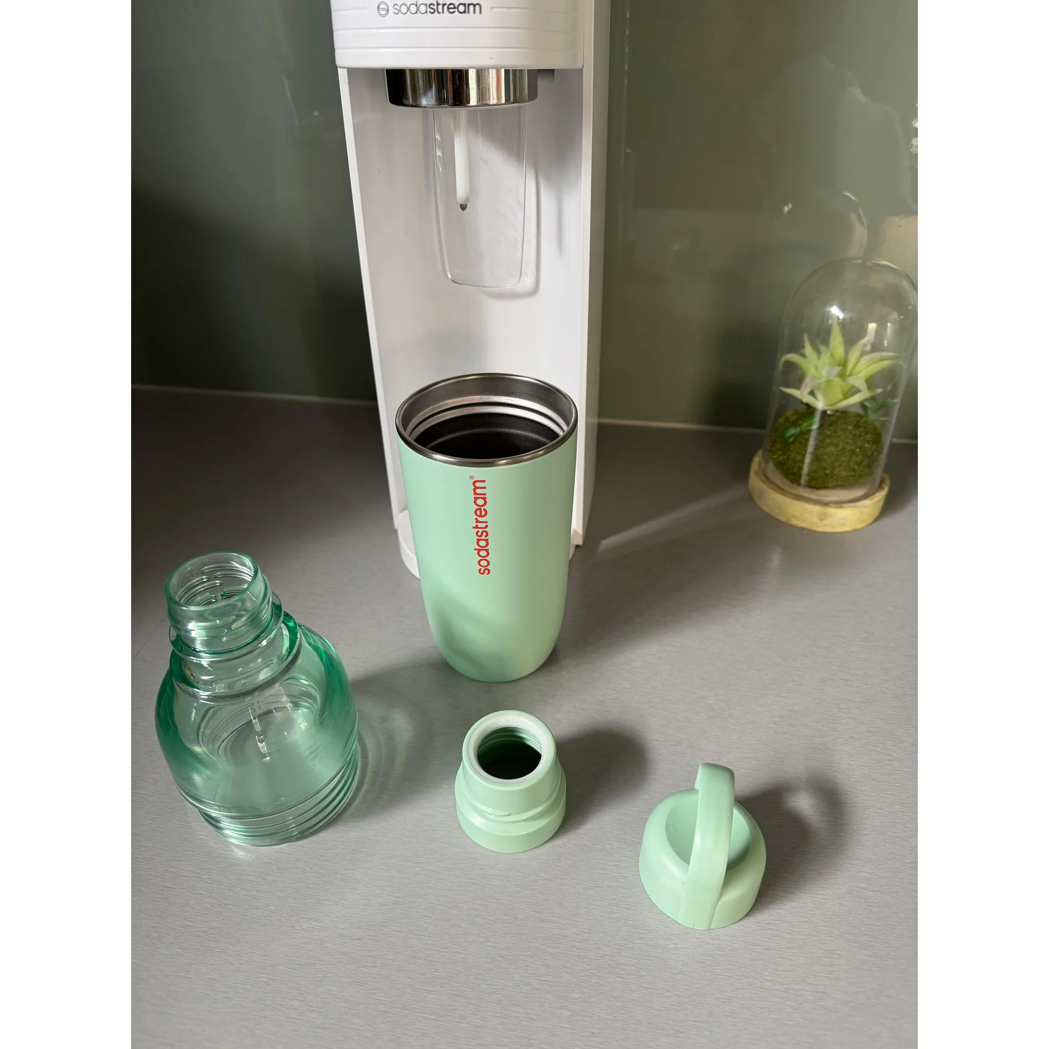 Fotografie 8 - Příslušenství pro výrobník sody SodaStream Fizz & Go Easy Mix lahev 710 ml Sand