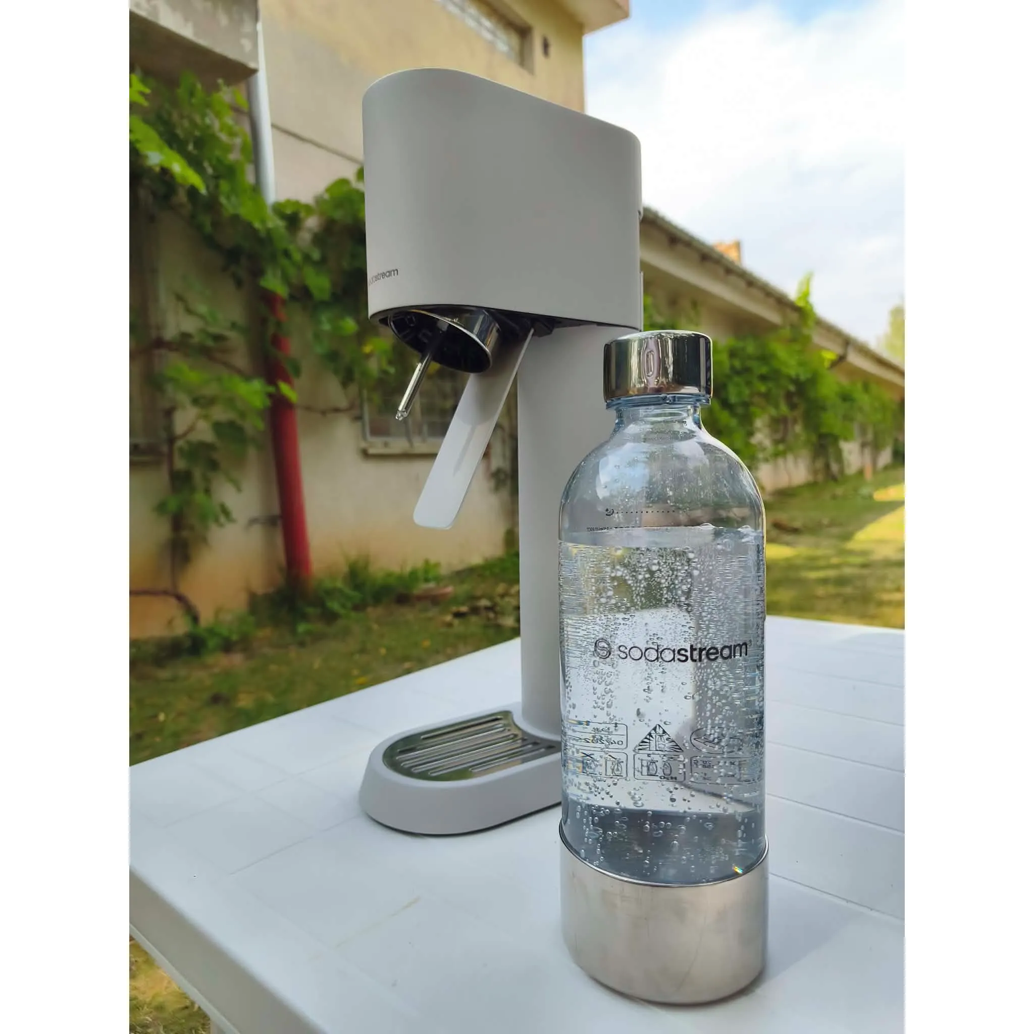 Fotografie 13 - Výrobník sody Sodastream Enso stříbrný