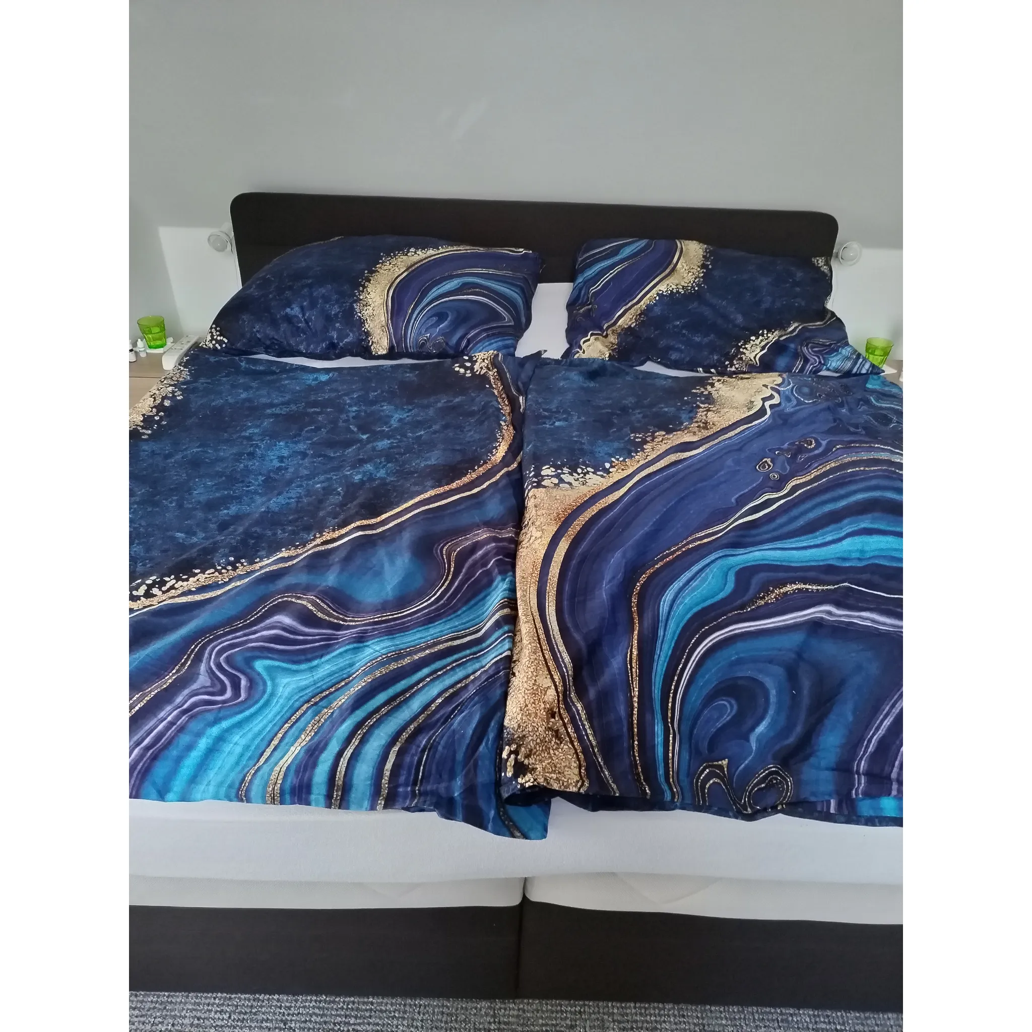 Fotografie 7 - Povlečení Matějovský Iris 140 x 200, 70 x 90 cm zipový uzávěr