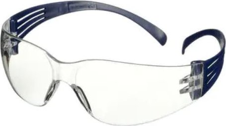 3M SecureFit SF101AF-BLU čirý zorník, ochranné brýle, modrá obruba, čiré