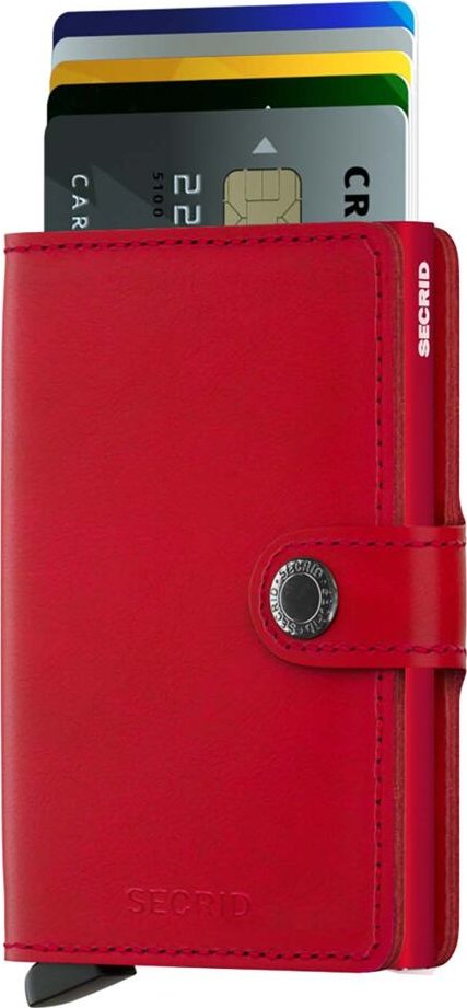 Peněženka Secrid Miniwallet Original Red/Red