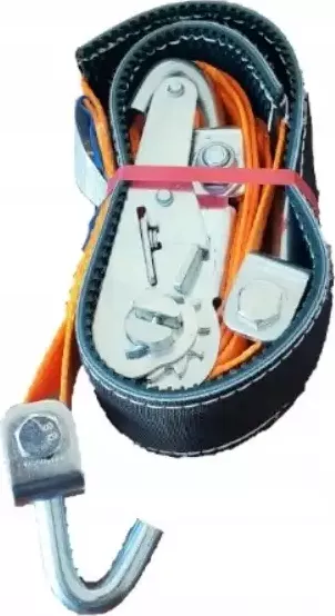 Upinací souprava vdi2700 8.1 kurta přes kolo 50mm 5t 3m otočný hák návlek VDI 2700